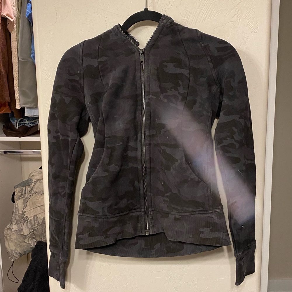 Lululemon Camo Scuba Hoodie